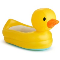 Inflatable bathtub baby duck design pvc inflatable folding portable spa bathtub Mini Air Swimming Pool