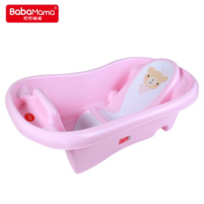 EN71-CE Wholesale colorful plastic baby kid washing standing bath tub with seat